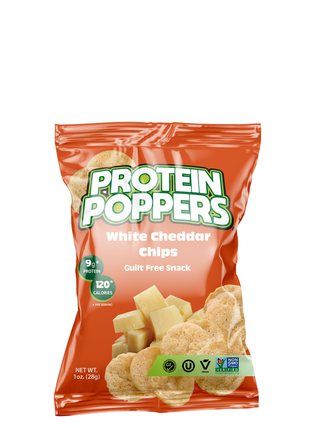 Protein Poppers White Cheddar 10 Pack